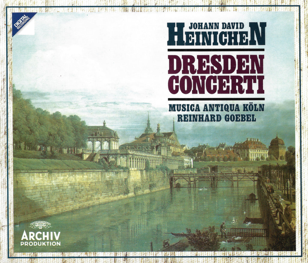 Goebel: Heinichen Dresden Concerti - Archiv 437 549-2 (2CD set)