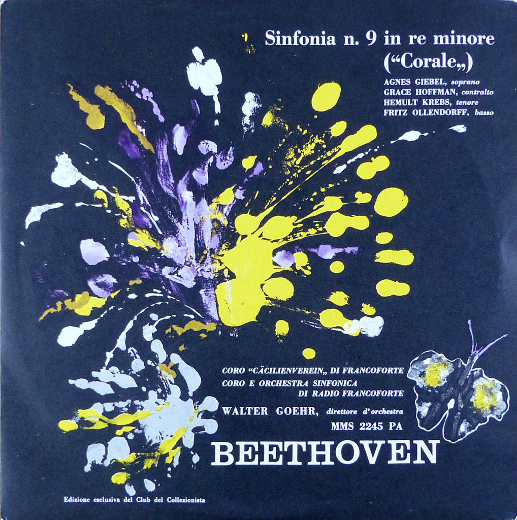 Goehr/Frankfurt RSO: Beethoven Symphony No. 9 - Orpheus MMS 2245 PA