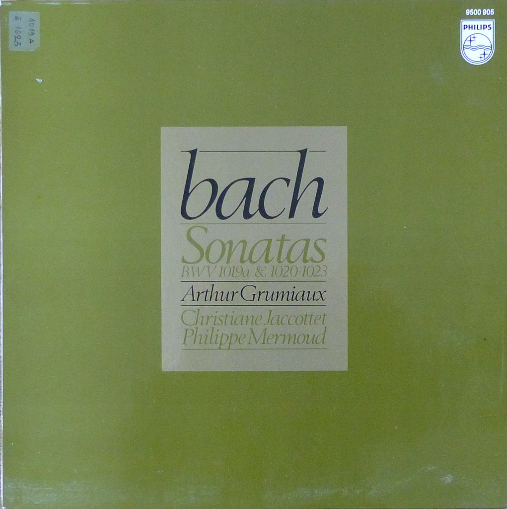 Grumiaux: Bach Violin Sonatas BWV 1020-1023: Philips 9500 905