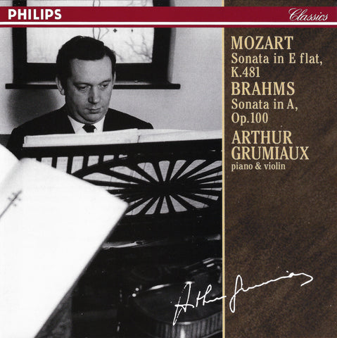 Grumiaux: Mozart K. 481 & Brahms Op. 100 Sonatas - Philips PHCP-9657