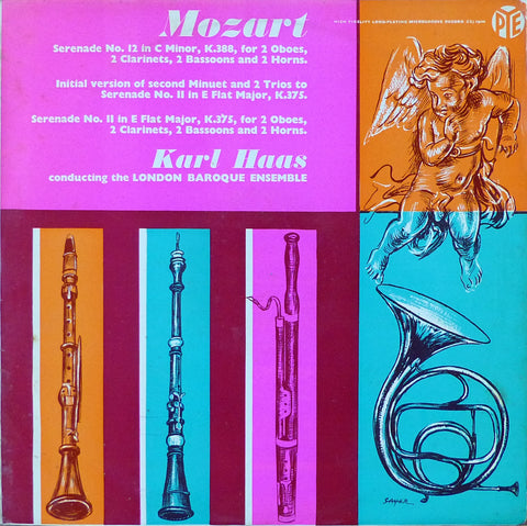 Haas: Mozart Wind Serenades K. 375 & K. 388 - Pye CCL 30119