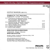 Haitink/BPO: Mahler Symphony No. 5 - Philips 422 355-2