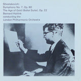 Haitink/LPO: Shostakovich "Leningrad" - Decca D213D 2 (2LP box set)