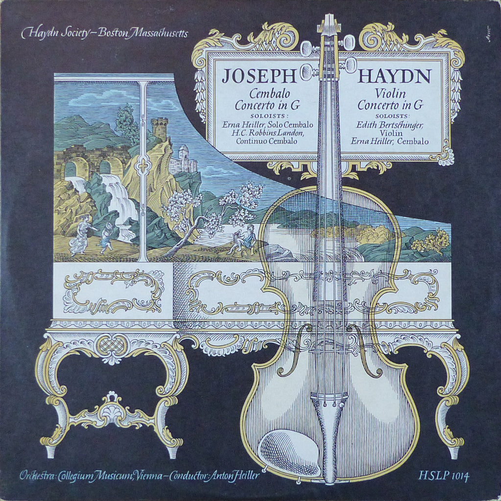 Bertschinger: Haydn Violin Concerto, etc. - Haydn Society HSLP 1014