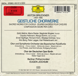 Jochum: Bruckner Choral Works - DG 423 127-2 (4CD box set, sealed)