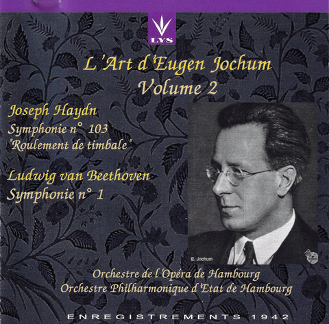 Jochum: Vol. 2 (Haydn No. 103 + Beethoven No. 1) - LYS 193