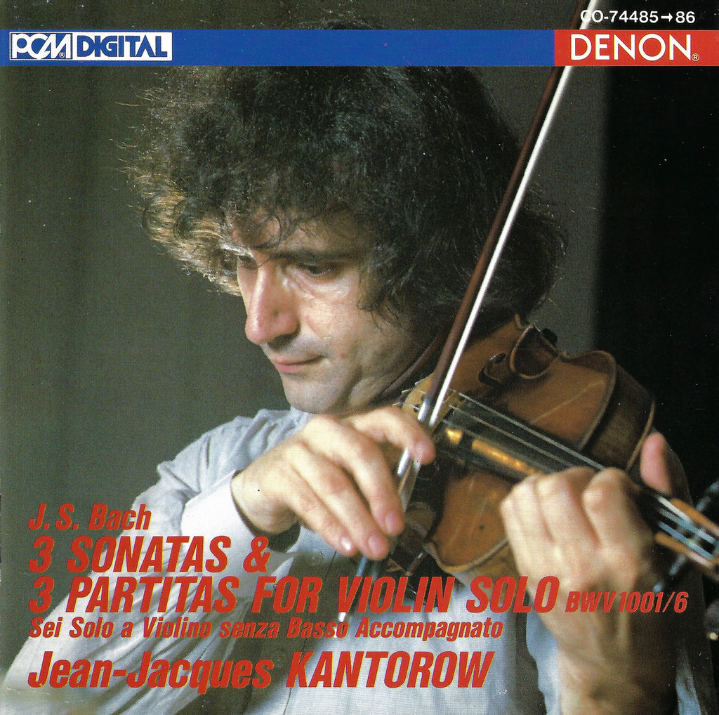 Kantorow: Bach Solo Violin Sonatas & Partitas - Denon CO-74485-86 (2CD set)
