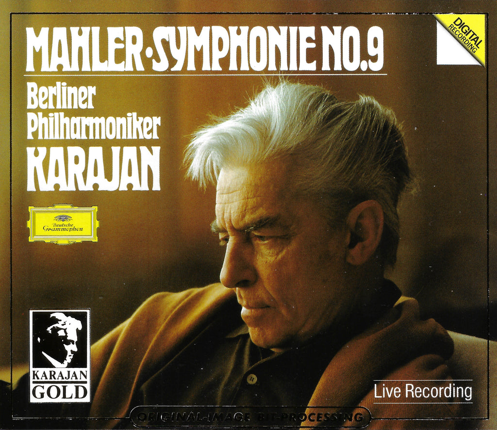 Karajan/BPO: Mahler Symphony No. 9 ("live") - DG 439 024-2 (2CD set)