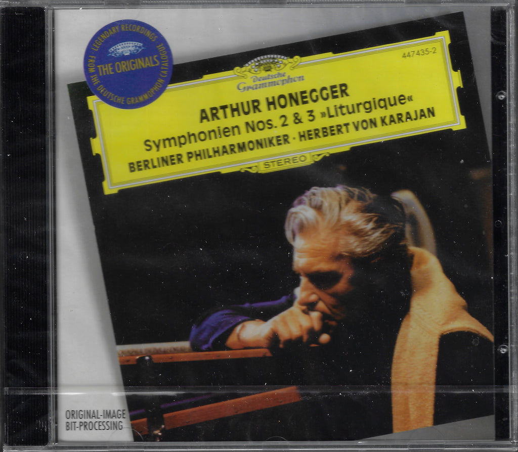 Karajan: Honegger Symphonies 2 & 3 - DG Originals 447 435-2 (sealed)