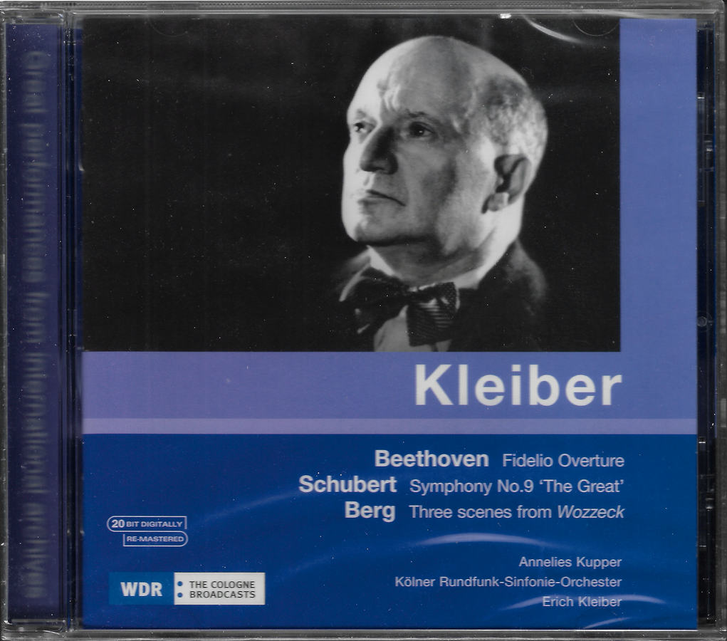 E. Kleiber: Schubert 9th + Berg, etc. - Medici Arts MM027-2 (sealed)