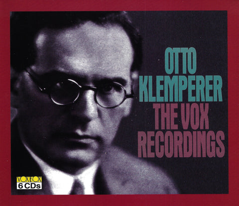Klemperer: The Vox Recs. (Bach, Mozart, etc.) - Vox CD6X-3605 (6CD set)