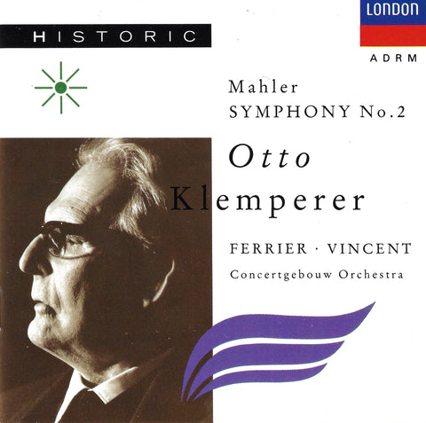 Klemperer: Mahler Symphony No. 2 (Ferrier) - London 425 970-2