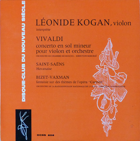 Kogan: Waxman Carmen Fantasy, Vivaldi, etc. - DCNS 809