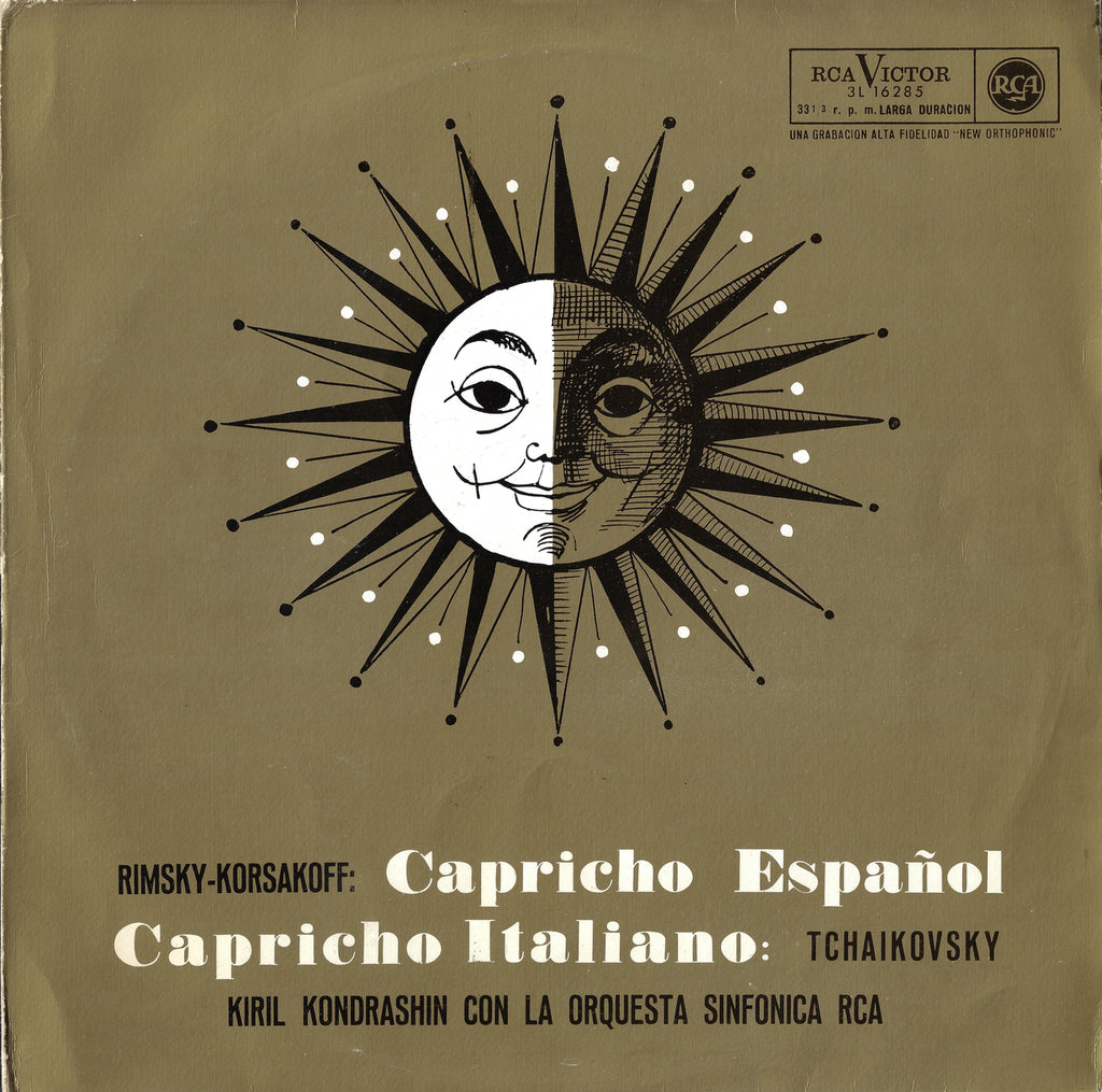 Kondrashin: Capriccios Italien & Espagnol - Spanish RCA 3L 16285