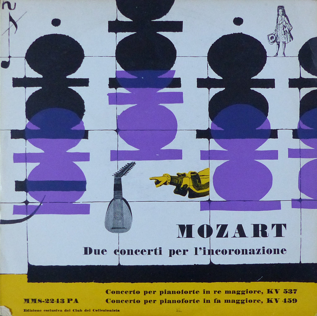 Lili Kraus: Mozart Piano Concerti Nos. 19 & 26 - Orpheus MMS-2243 PA