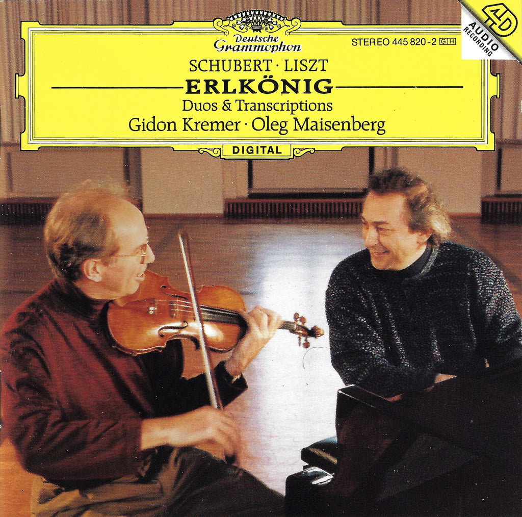 Kremer: Schubert/Liszt Duos & Transcriptions - DG 445 820-2