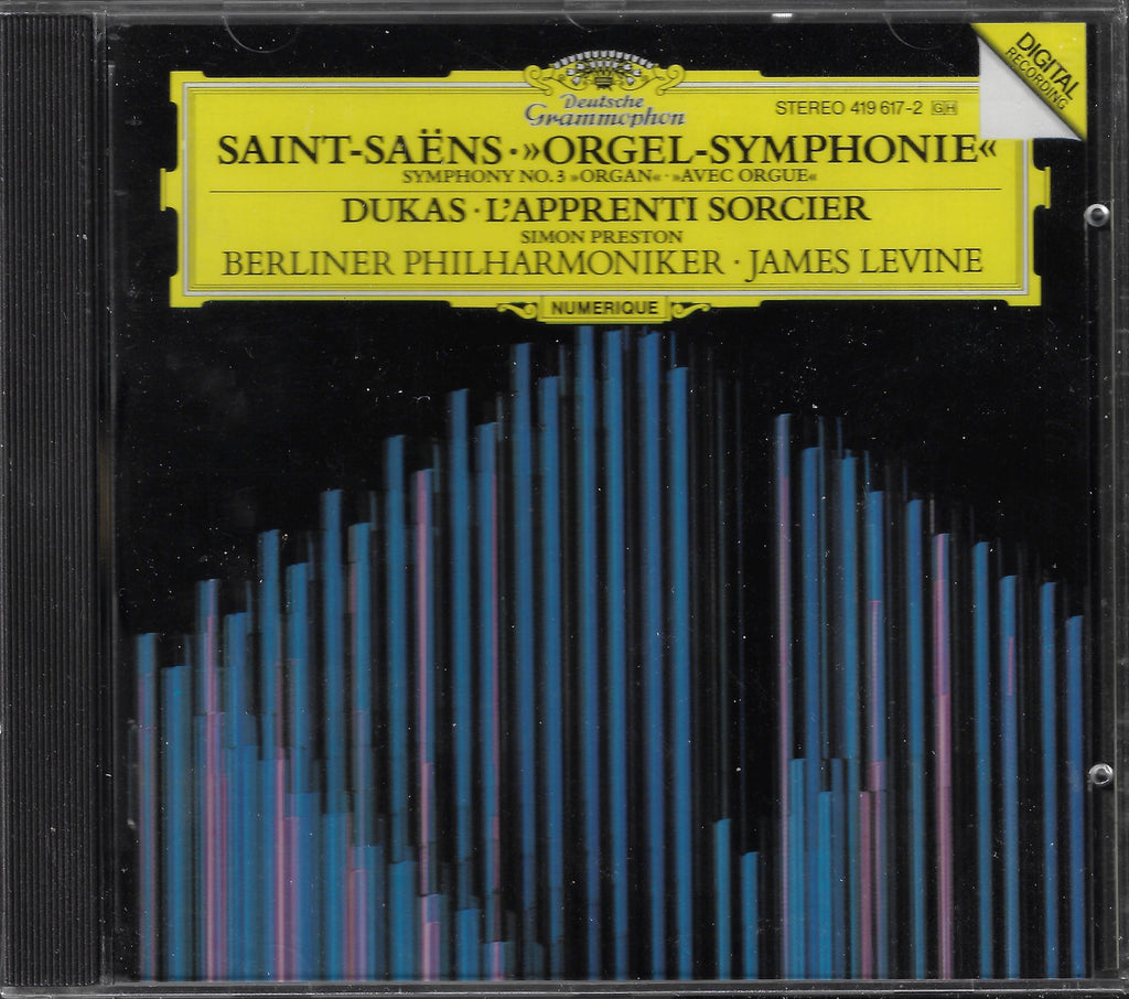 Levine: Saint-Saëns Symphony No. 3 "Organ" - DG 419 617-2 (sealed)