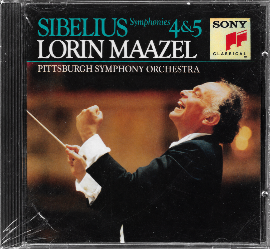 Maazel/Pittsburgh SO: Sibelius Syms 4 & 5 - Sony SK 46 499 (sealed)