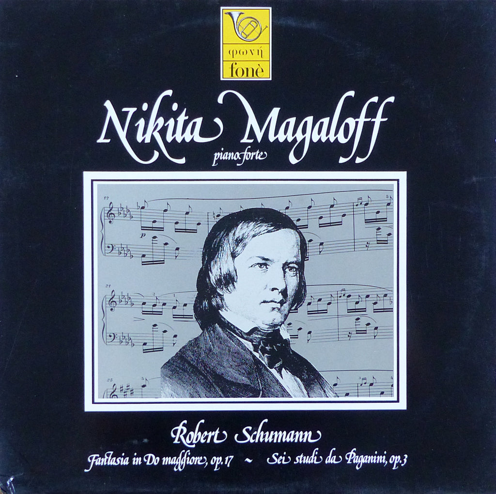 Magaloff: Schumann Fantasie Op. 17 + Paganini Etudes Op. 3 - Fonè 85F01