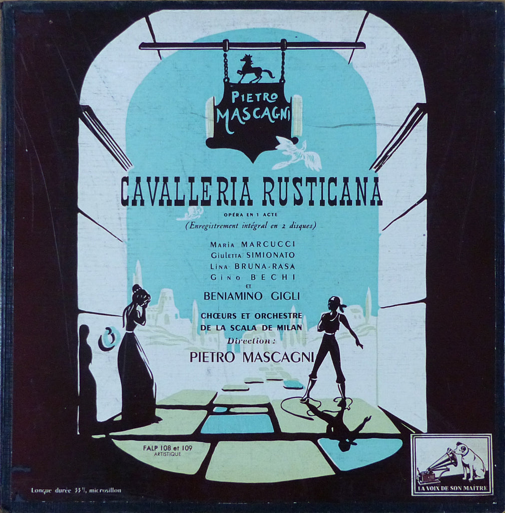 Mascagni: Cavalleria Rusticana (rec. 1940) - LVSM FALP 108/9 (2LP box)
