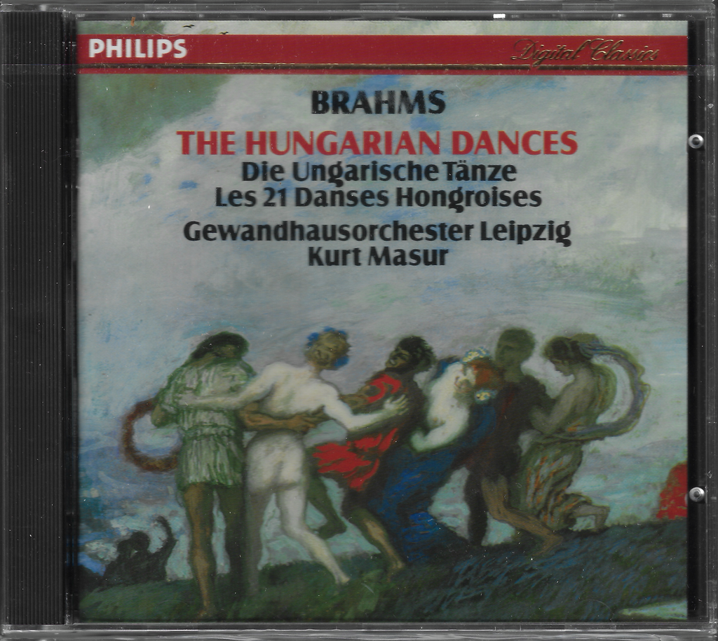 Masur: Brahms 21 Hungarian Dances - Philips 411 426-2 (sealed)