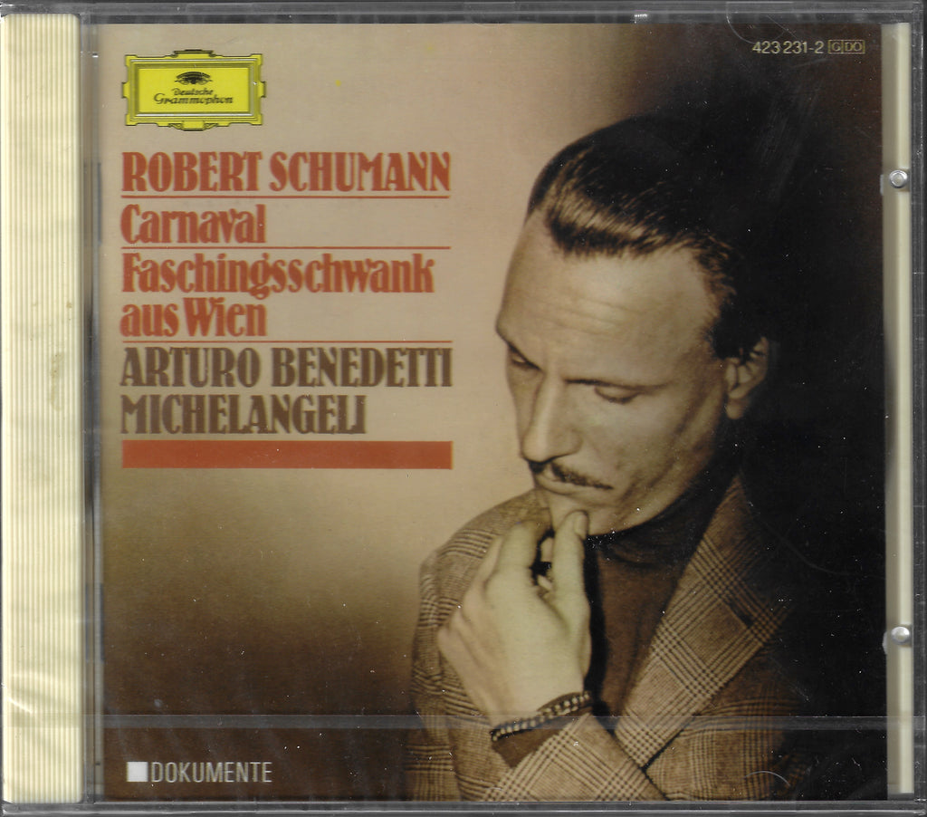 Michelangeli: Schumann Carnaval, etc. - DG 423 231-2 (sealed)