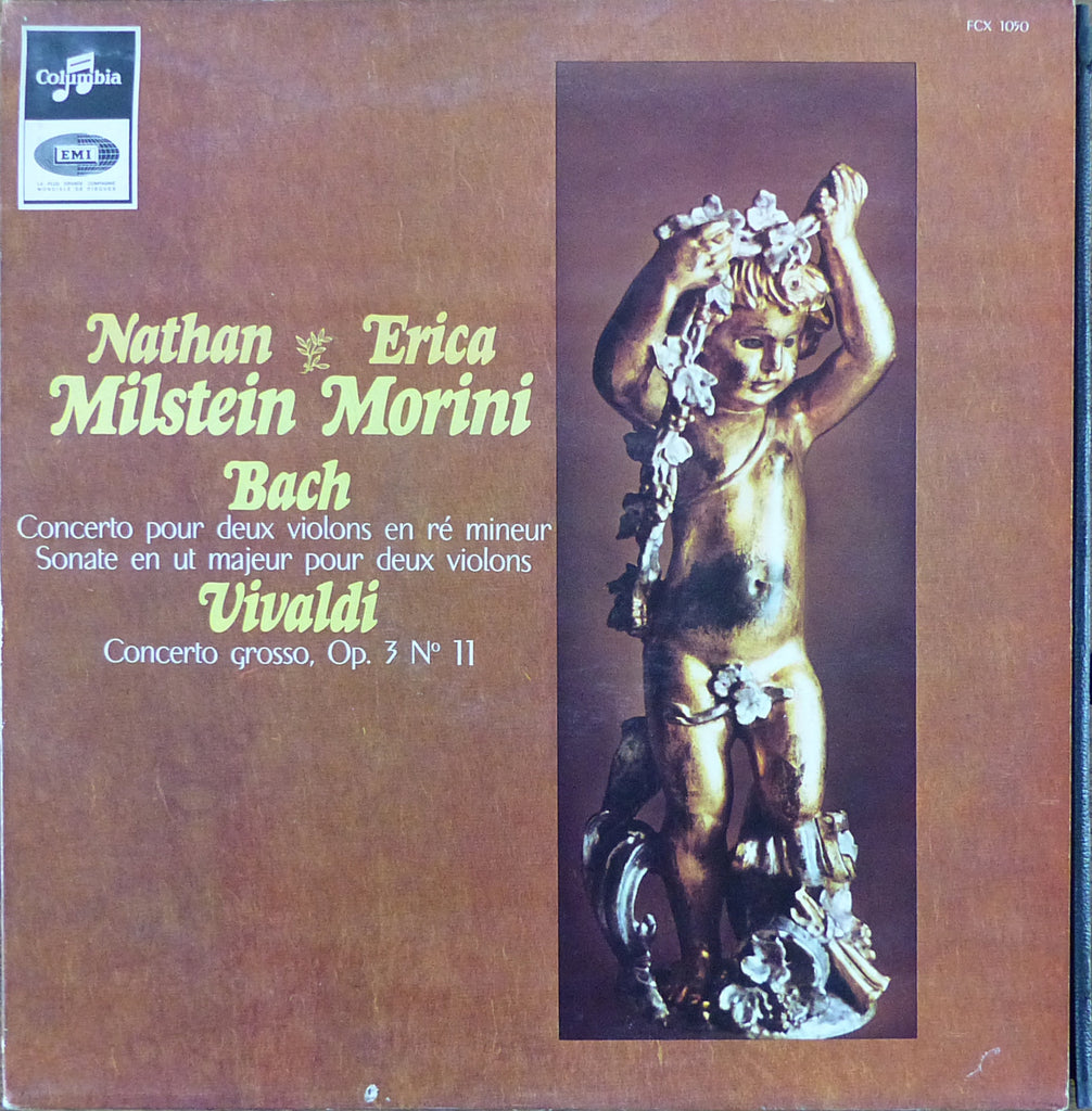 Morini/Milstein: Bach Concerto for Two Violins, etc. - Columbia FCX 1050