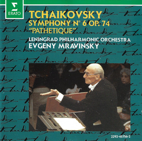 Mravinsky: Tchaikovsky "Pathetique" Symphony - Erato 2292457562