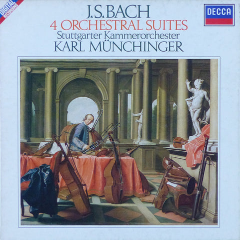 Münchinger: Bach 4 Orchestral Suites - Decca 414 505-1 (2LP box set)