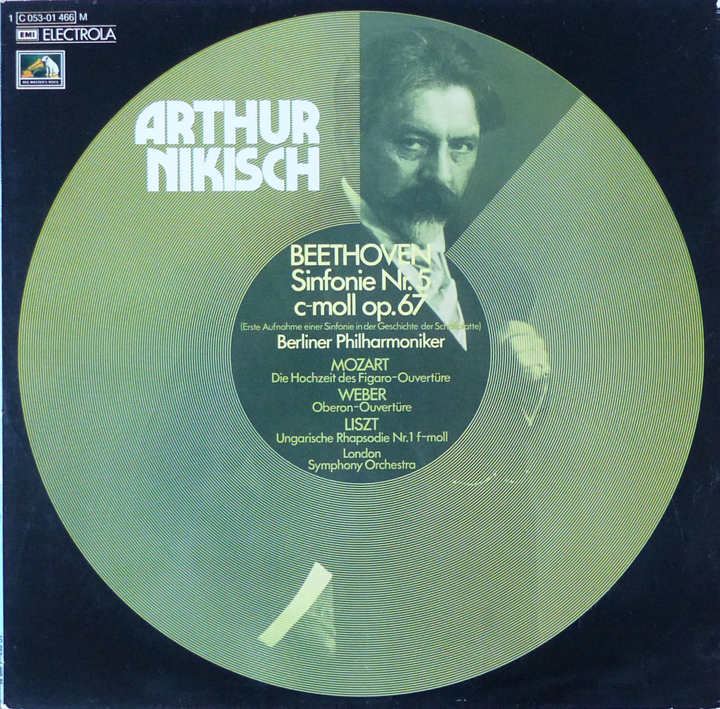 Nikisch: Beethoven Symphony No. 5, etc. - Electrola 1 C 053-01 466