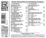 Odnoposoff: "live" at the Ludwisburger Festival - Bayer 200 046/47 (2CD set)