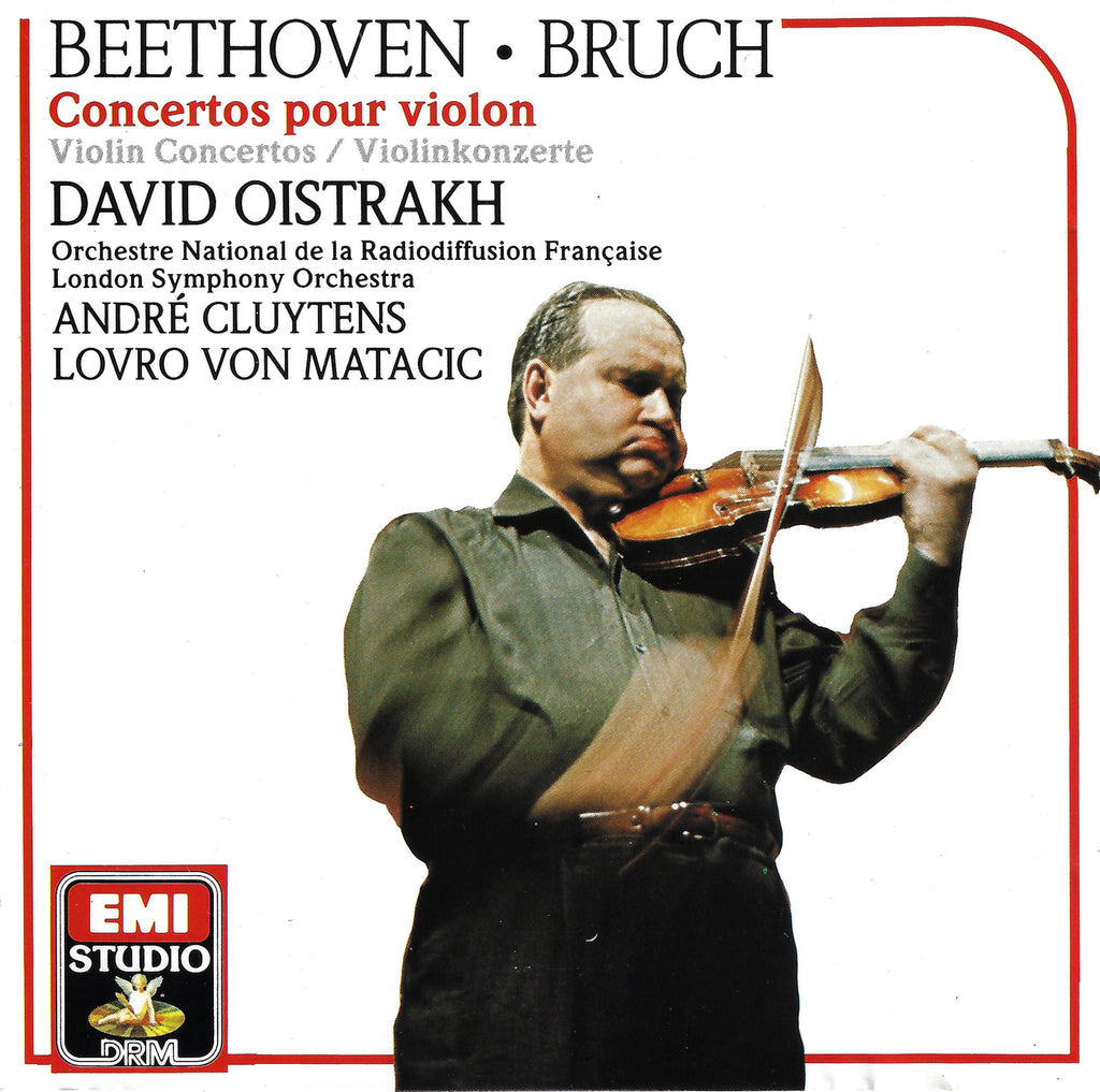 Oistrakh: Bruch Op. 26 & Beethoven Op. 61 Concerti - EMI CDM 7 69261 2