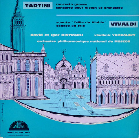 Oistrakh: Tartini Devil's Trill Sonata + Vivaldi - Acropole APCC 60.046