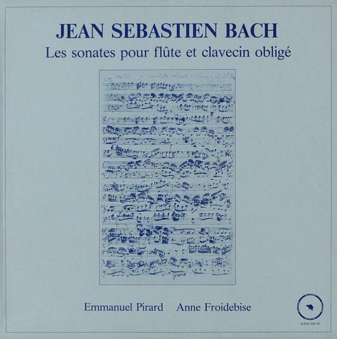 Pirard: Bach Flute Sonatas BWV 1020 / 1030-32 - Alpha DB 292