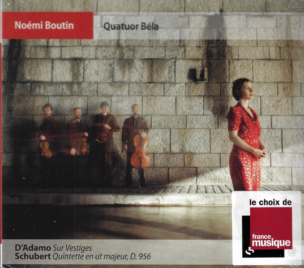 Boutin/Quatuor Bela: Schubert Quintet D. 956, etc. - No Mad Music NMM066 (sealed)
