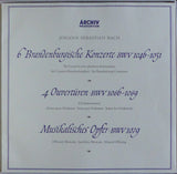 Baumgartner/Richter: Bach Orch. Works - Archiv (5LP box set ) - ED1