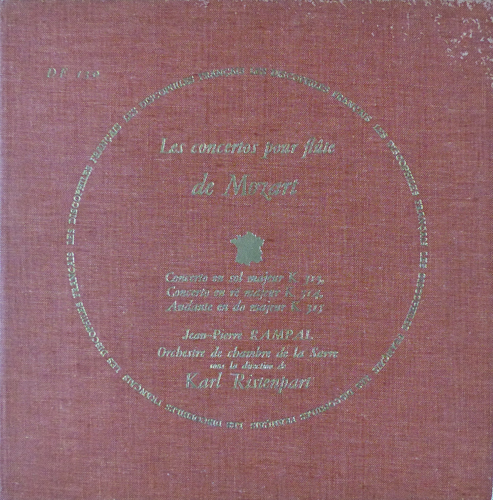 Ristenpart: Mozart Flute Concertos Nos. 1 & 2 - Discophiles Françias DF 130