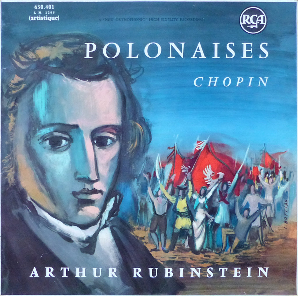 Rubinstein: Chopin 6 Polonaises - French RCA 630.401