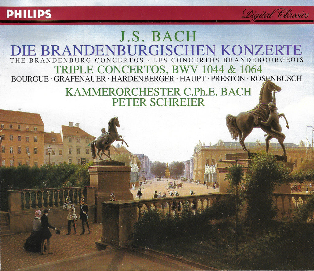 Schreier: Bach Brandenburg Cti, etc. - Philips 434 918-2 (2CD set)