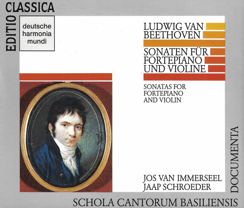 Schroeder/Immerseel: Beethoven 10 Violin Sonatas - DHM GD 77163 (3CD set)