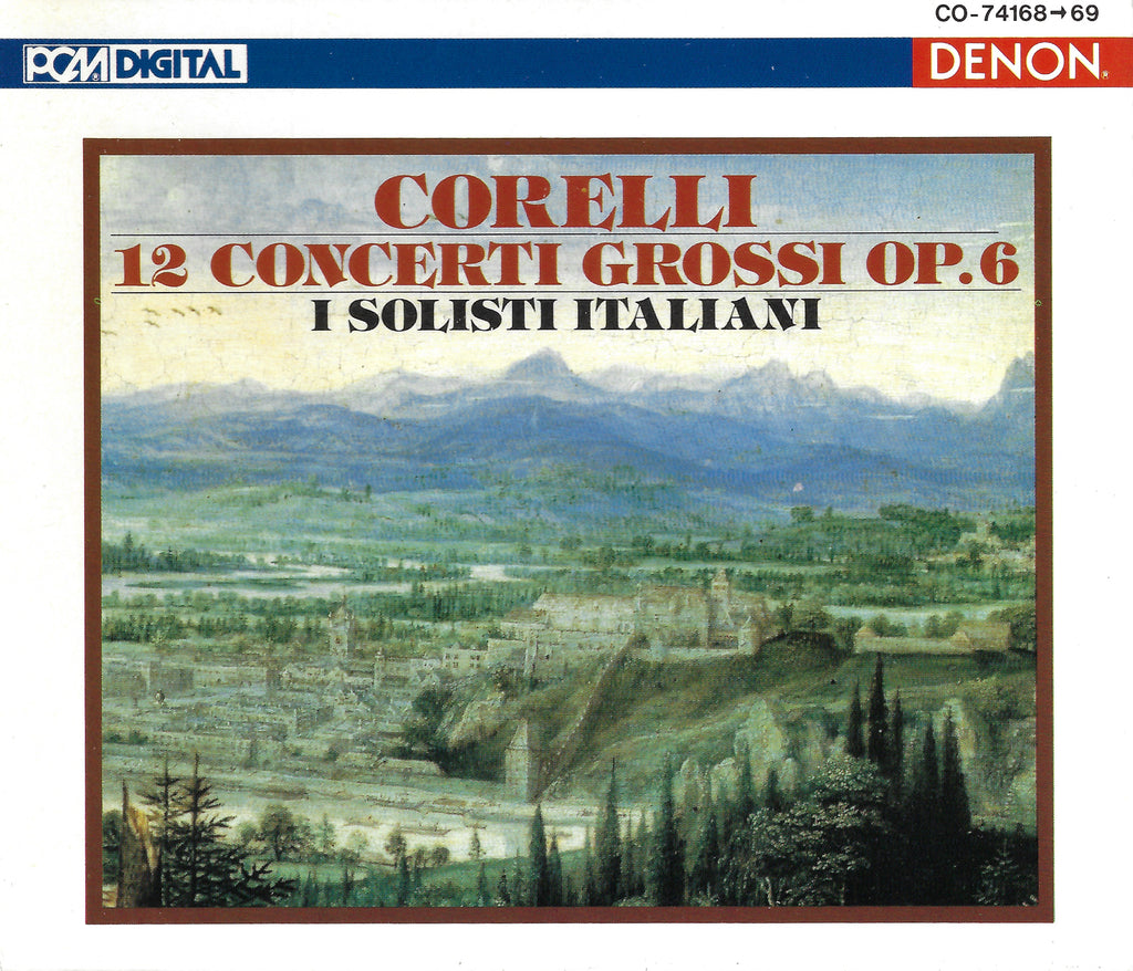 I Solisti Italiani: Corelli 12 Concerti Gross Op. 6 - Denon CO-74168-69 (2CD set)