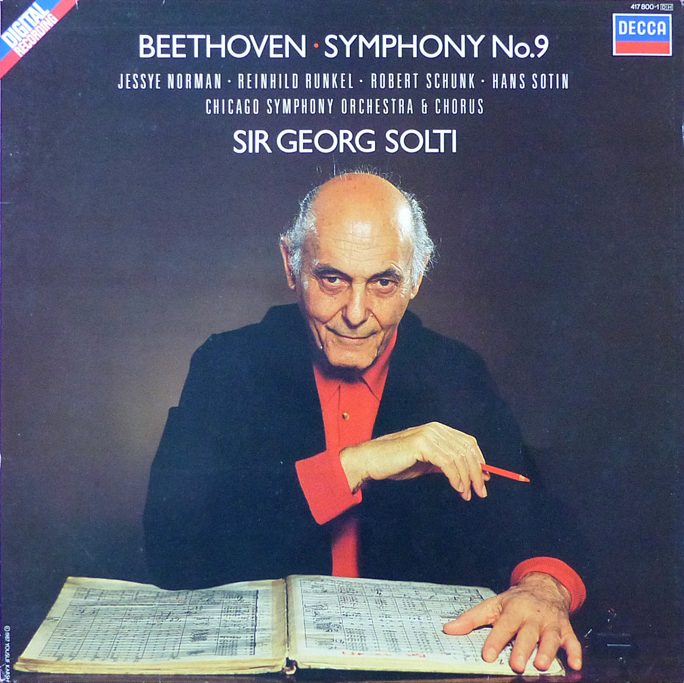 Solti/CSO: Beethoven Symphony No. 9 - Decca 417 800-1 (DDD) - Casals Classical LPs & CDs Solti/CSO: Beethoven Symphony No. 9 - Decca 417 800-1 (DDD) - Casals Classical LPs & CDs