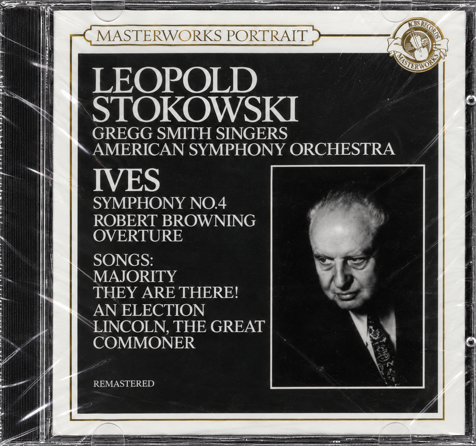 Stokowski: Ives Symphony No. 4, etc. - CBS MPK46726 (sealed)