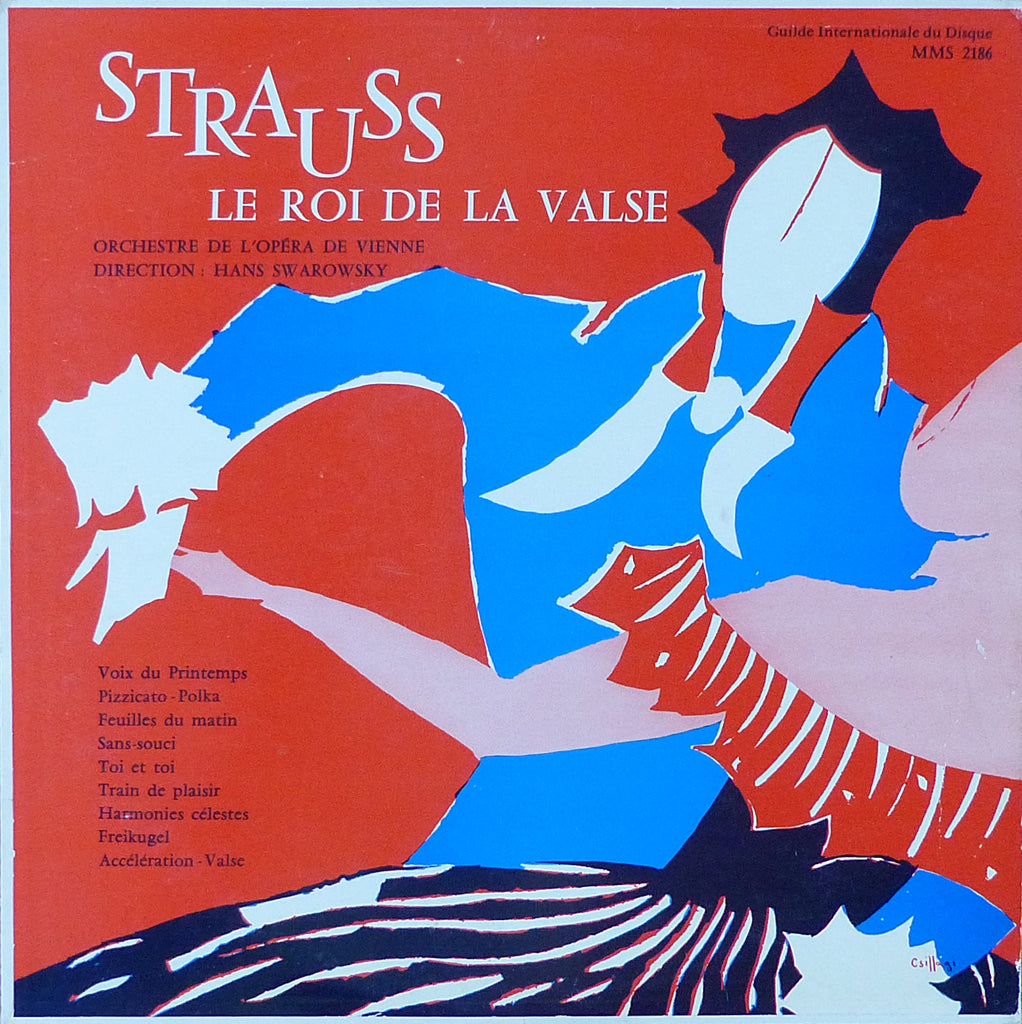 Swarowsky: Strauss "King of the Waltz" (Pizzicato, etc.) - Guilde MMS 2186