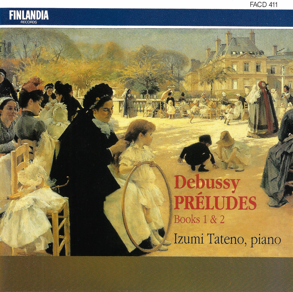 Tateno: Debussy Preludes Books I & II - Finlandia FACD 411