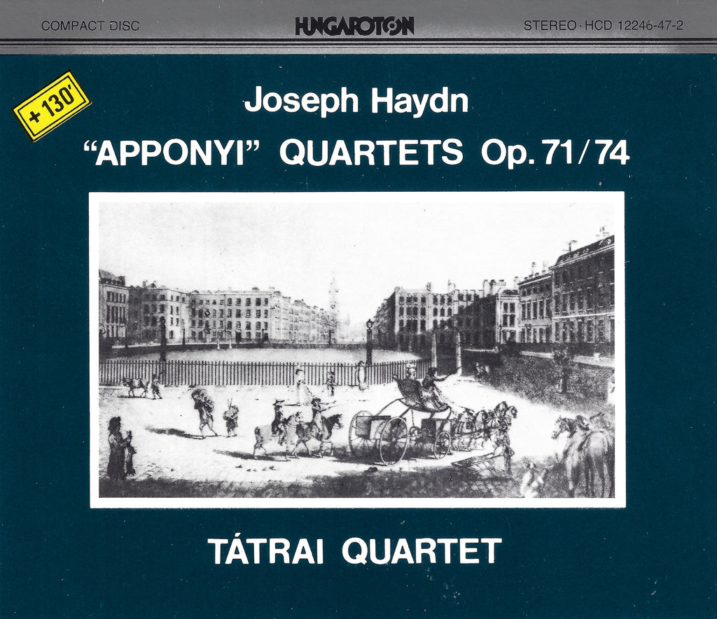 Tatrai Quartet: Haydn SQs Opp. 71 & 74 - Hungaroton HCD 12246-47-2 (2CD set)