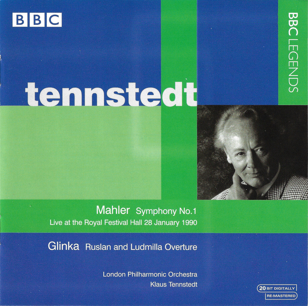 Tennstedt/LPO: Mahler Symphony No. 1 + Glinka - BBC Legends BBCL 4266-2