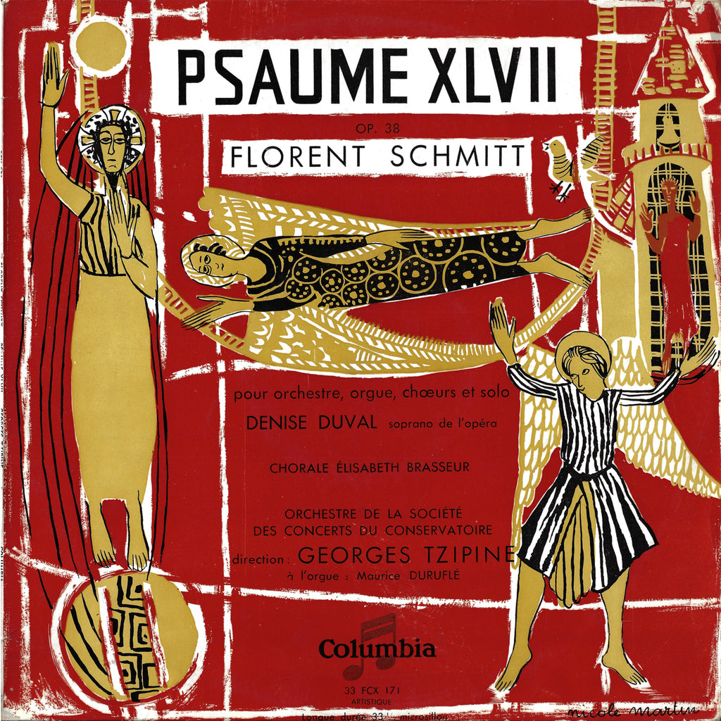 Tzipine: Schmitt Psaume XLVII - Columbia 33 FCX 171