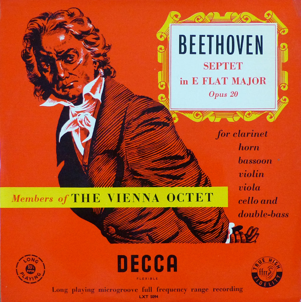 Vienna Octet: Beethoven Septet Op. 20 - Decca LXT 5094