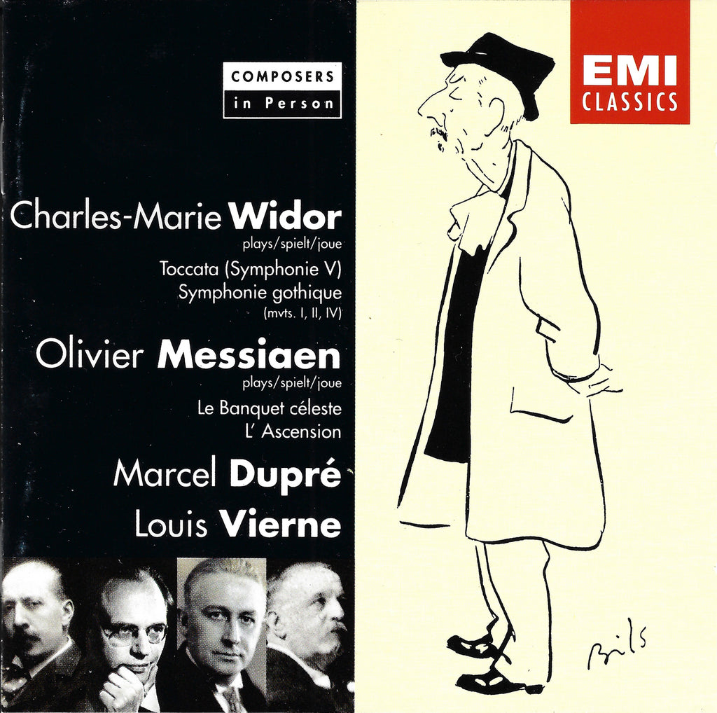 Widor, Vierne, et al: Composers in Person - EMI CDC 5 55037 2